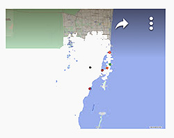 Miami map